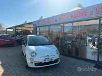 Usata Fiat 500C Lounge 85 CV (62 kW) 2012 Bianco Cabrio