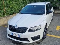 Usata Skoda Octavia RS 184 CV (135 kW) 2015 Bianco Station wagon