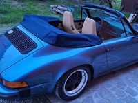 Usata Porsche 911 231 CV (169 kW) 1989 Blu/azzurro Cabrio