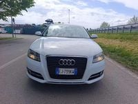 Usata Audi A3 Sportback Attraction 105 CV (77 kW) 2011 Bianco Utilitaria