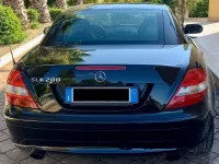 Usata Mercedes SLK200 163 CV (119 kW) 2005 Nero Cabrio