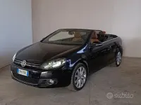 Usata VW Golf Cabriolet 105 CV (77 kW) 2012 Nero Cabrio
