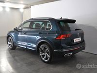 Usata VW Tiguan R-line 150 CV (110 kW) 2021 Blu SUV