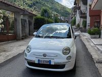 Usata Fiat 500 75 CV (55 kW) 2009 Bianco Utilitaria