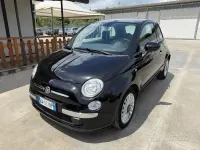 Begagnad Fiat 500 Lounge 69 HK (50 kW) 2009 Svart Cab