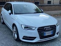 Usata Audi A3 150 CV (110 kW) 2014 Bianco Berlina