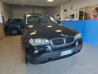 Usata BMW X3 Sport Line 177 CV (130 kW) 2009 Nero SUV