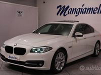 Usata BMW 520 Luxury Line 190 CV (139 kW) 2015 Bianco Berlina