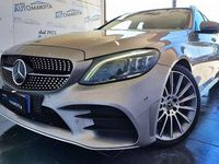 Usata Mercedes C220 Premium 196 CV (144 kW) 2019 Argento Station wagon