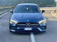 Usata Mercedes CLA200 Premium 150 CV (110 kW) 2019 Blu/azzurro Coupé