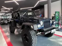 Usata Jeep Wrangler Sport 177 CV (130 kW) 2003 Blu SUV