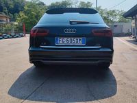 Usata Audi A6 S-Line 245 CV (180 kW) 2016 Nero Station wagon