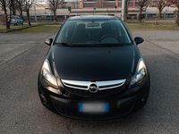 Usata Opel Corsa Edition 86 CV (63 kW) 2014 Nero Utilitaria