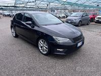 Usata Seat Leon FR 150 CV (110 kW) 2015 Nero Berlina