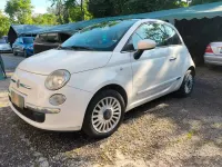 Usado Fiat 500 Lounge 69 CV (50 kW) 2009 Blanco Descapotable