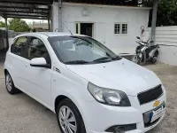 Usata Chevrolet Aveo 84 CV (61 kW) 2011 Bianco Utilitaria