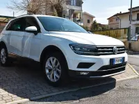 Usata VW Tiguan Style 150 CV (110 kW) 2018 Bianco SUV