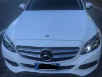 Usata Mercedes C200 136 CV (100 kW) 2017 Bianco Station wagon