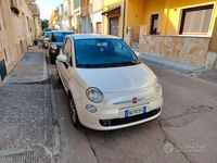 Usata Fiat 500 75 CV (55 kW) 2009 Bianco Cabrio