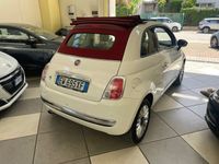 Usata Fiat 500C Lounge 69 CV (50 kW) 2014 Bianco Cabrio