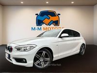 Usata BMW 116 Sport Line 116 CV (85 kW) 2016 Bianco Utilitaria