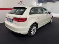 Usata Audi A3 Ambition 110 CV (80 kW) 2015 Bianco Berlina