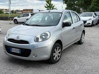 Usata Nissan Micra Acenta 80 CV (58 kW) 2011 Grigio Berlina