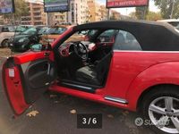 Usata VW Beetle Cabriolet Sportline 160 CV (117 kW) 2013 Rosso Cabrio