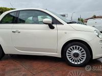 Usata Fiat 500 Lounge 69 CV (50 kW) 2009 Bianco Cabrio