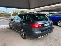 Usata Mercedes C180 Exclusive 116 CV (85 kW) 2015 Grigio Station wagon