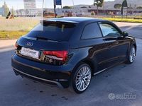 Usata Audi A1 S-Line 90 CV (66 kW) 2017 Nero Utilitaria