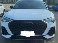 Usata Audi Q3 Black Edition 150 CV (110 kW) 2021 Bianco SUV