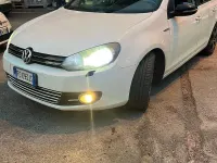 Usata VW Golf VI Highline 102 CV (75 kW) 2012 Bianco
