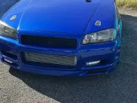 Usata Nissan Skyline 300 CV (220 kW) 1999 Blu Coupé