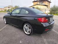 Usata BMW 220 M Sport 190 CV (139 kW) 2015 Nero Coupé