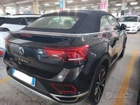 Usata VW T-Roc Cabriolet Style 150 CV (110 kW) 2024 Nero Cabrio