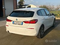Usata BMW 118 Luxury Line 140 CV (102 kW) 2020 Bianco Utilitaria