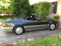 Usata Mercedes SL500 333 CV (244 kW) 1991 Nero Cabrio