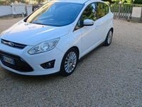 Usata Ford C-MAX Titanium 116 CV (85 kW) 2015 Bianco Monovolume