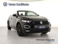 Usata VW T-Roc Cabriolet R-line 150 CV (110 kW) 2021 Nero Cabrio