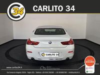 Begagnad BMW 640 Luxury Line 313 HK (230 kW) 2015 Vit Sportkupé