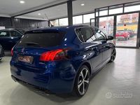 Usata Peugeot 308 GT-line 131 CV (96 kW) 2018 Blu Berlina