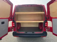 Usata VW T6 150 CV (110 kW) 2018 Rosso Furgone