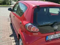 Usata Toyota Aygo Sol 68 CV (50 kW) 2009 Rosso Utilitaria
