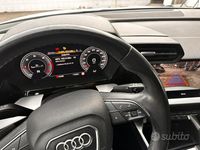 Usata Audi A3 150 CV (110 kW) 2023 Bianco Berlina
