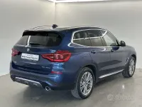 Usata BMW X3 Luxury Line 190 CV (139 kW) 2019 Blu SUV