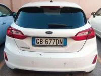 Usata Ford Fiesta Titanium 86 CV (63 kW) 2020 Bianco Utilitaria