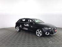 Usata Audi A3 Advanced 116 CV (85 kW) 2021 Nero Berlina