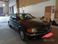 Usata Mercedes 560 299 CV (219 kW) 1987 Nero Coupé