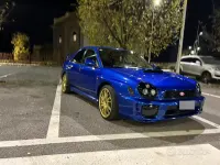 Usata Subaru Impreza 224 CV (164 kW) 2002 Bluazzurro Berlina